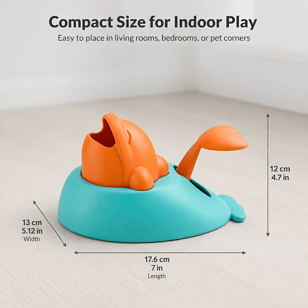 Interactive Dog Treat Launcher Puzzle Toy