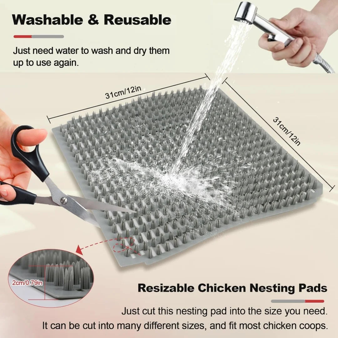 Reusable Chicken Nesting Pad Egg Laying Mat