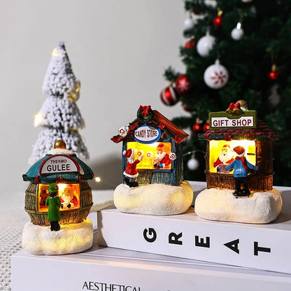 Light-Up Mini Christmas Village House
