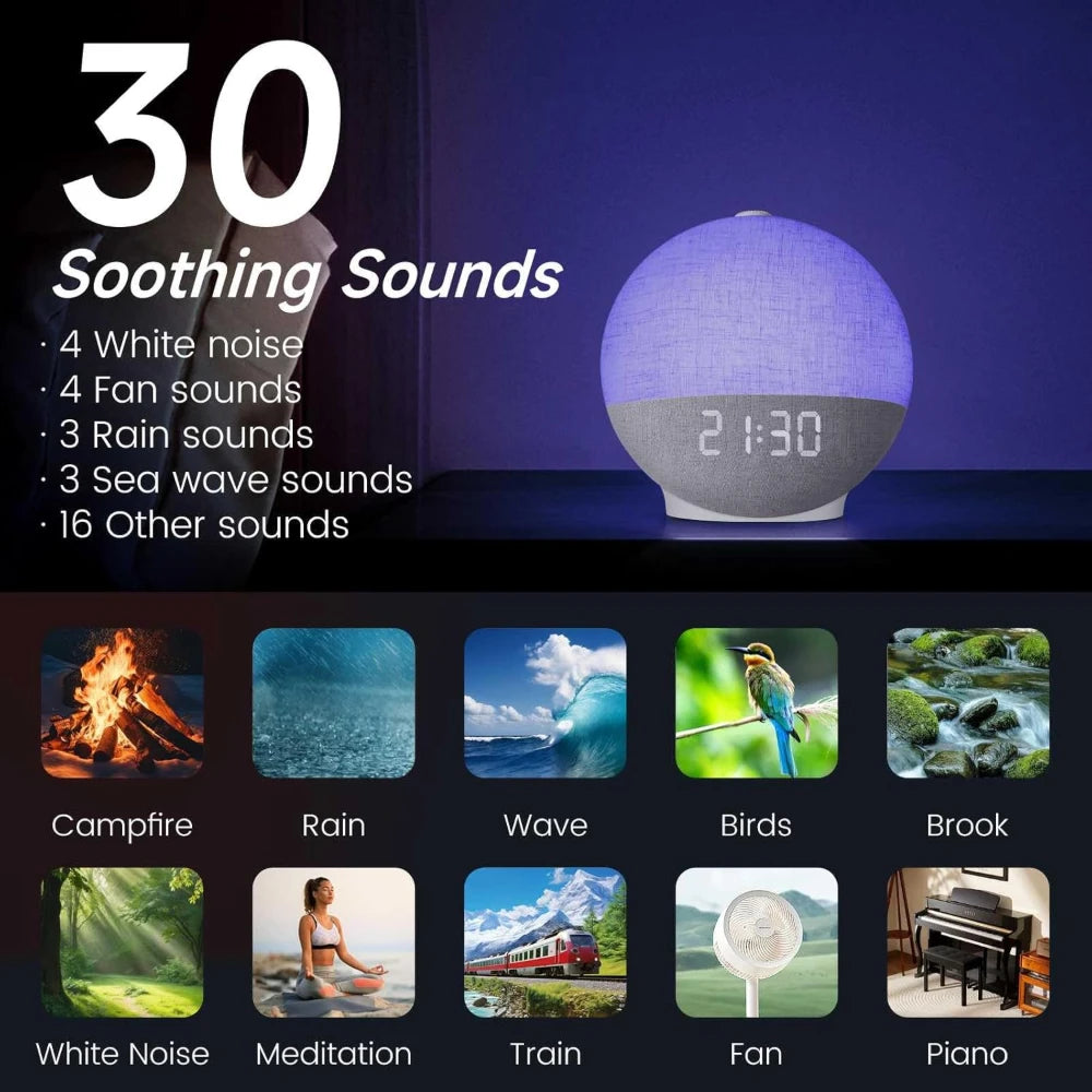 Sunrise Wake Up Light Alarm Clock