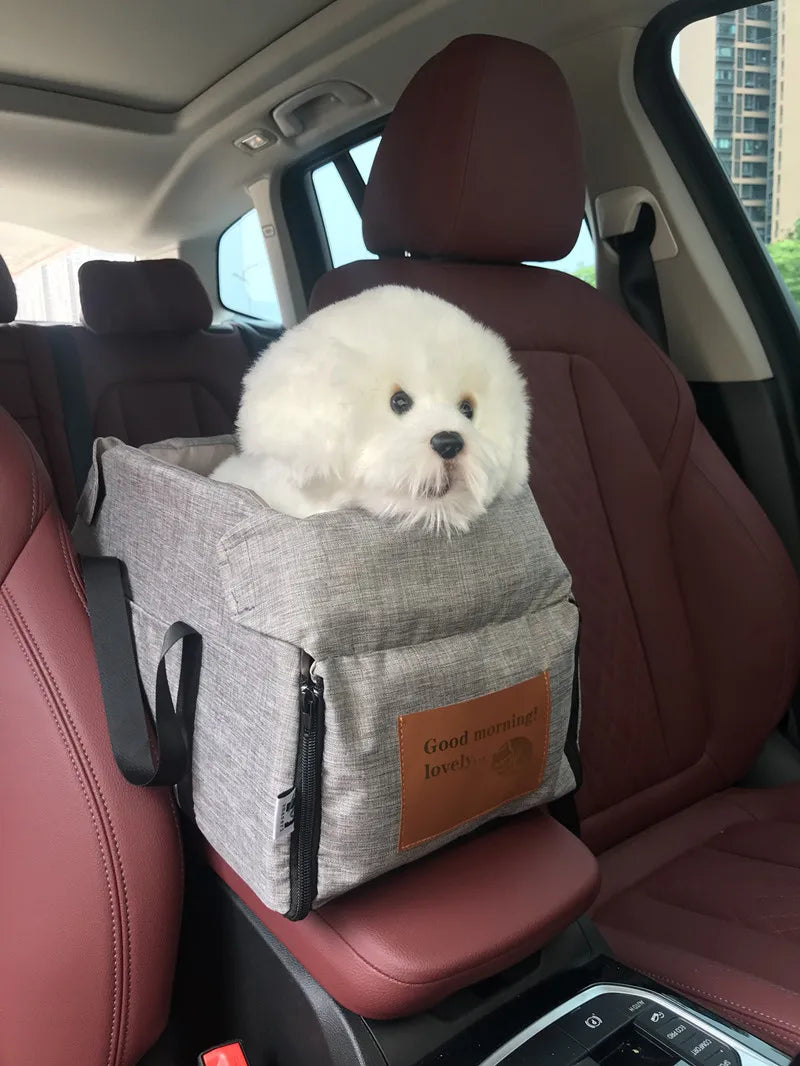 Travel Car Seat Carrier for Small Dogs & Cats