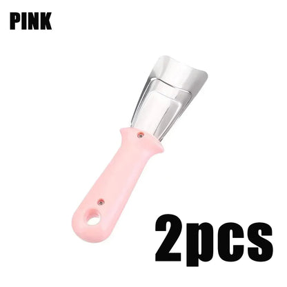 Stainless Steel Freezer Ice Scraper & Refrigerator Defrosting Tool