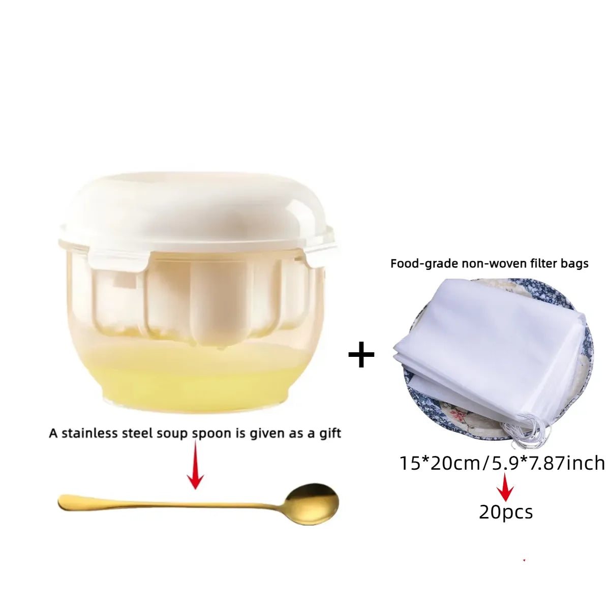 Premium Greek Yogurt Strainer