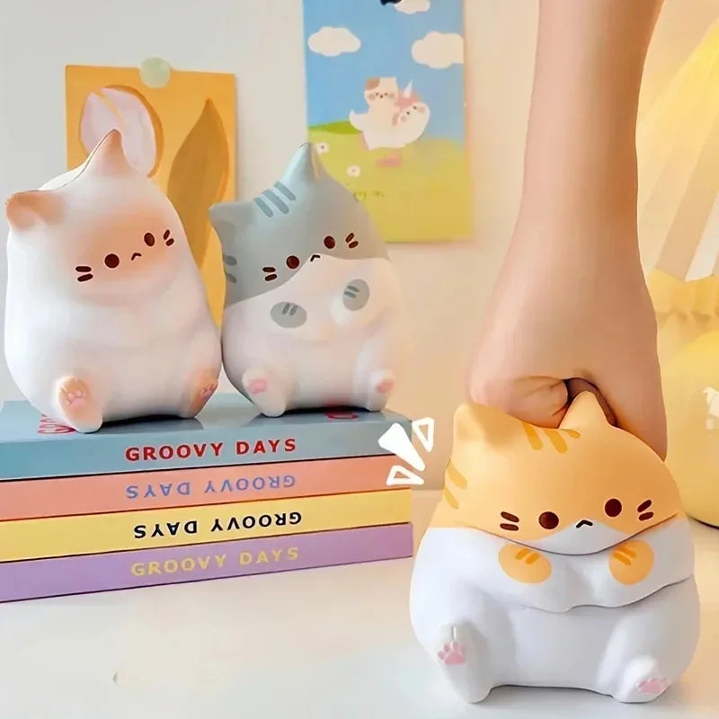 Cute Slow-Rise Cat Squishy Stress Toy