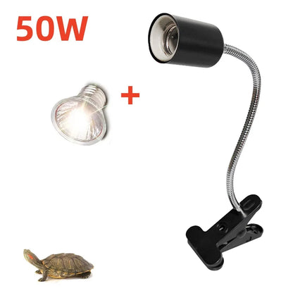 Reptile Heat Lamp with Clip Holder