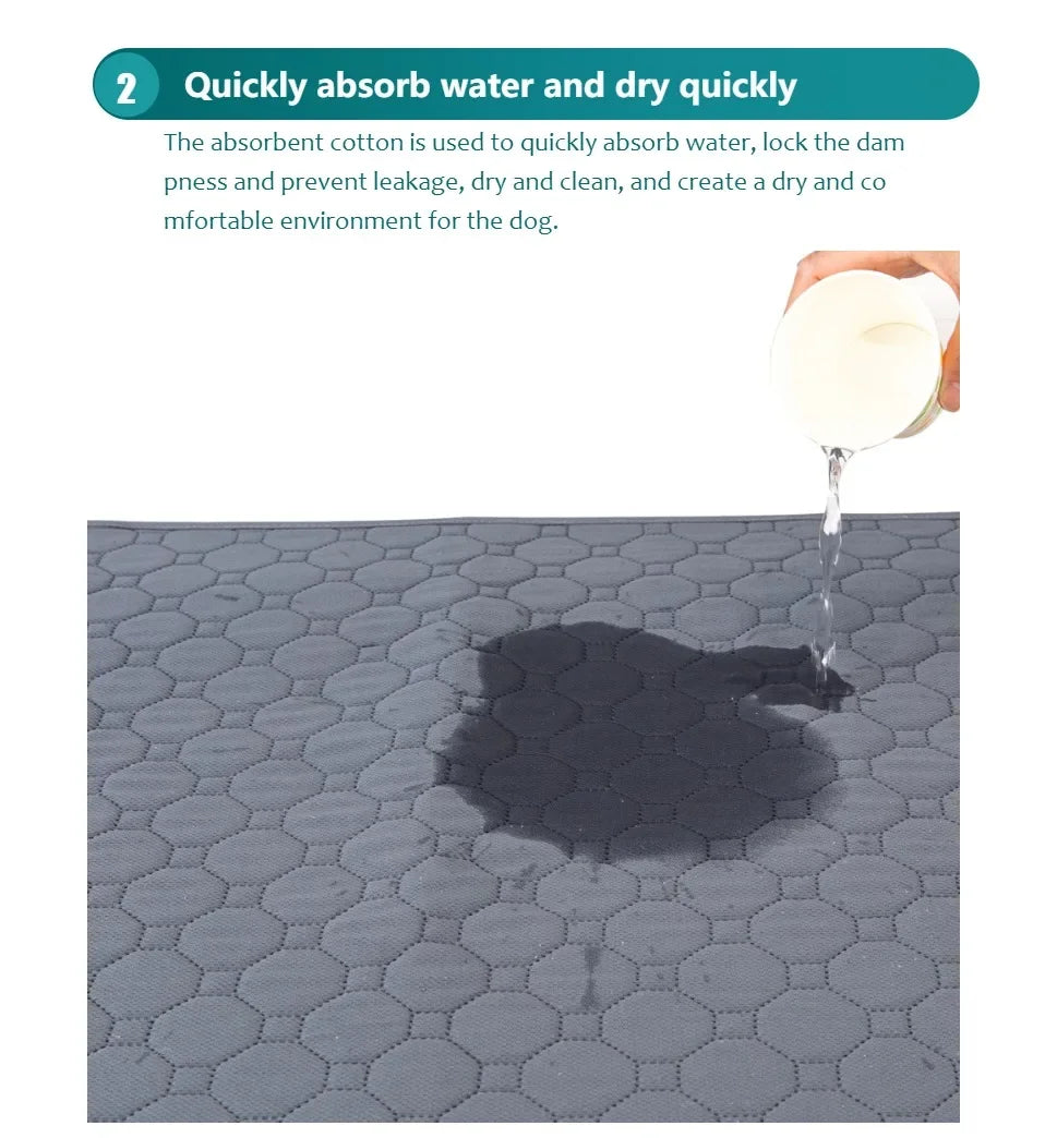 Washable Dog Pee Pad Mat