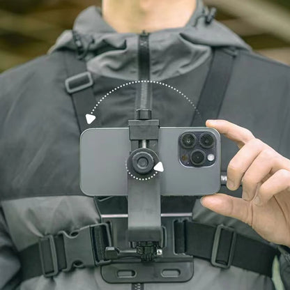 Adjustable Chest Mount for Action Cameras & Phones