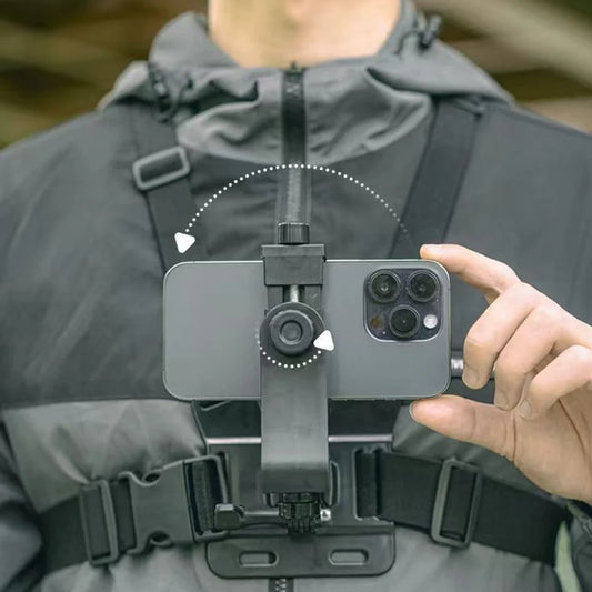 Adjustable Chest Mount for Action Cameras & Phones