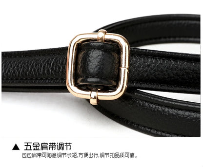 Large Capacity Leather Crossbody Handbag for Women