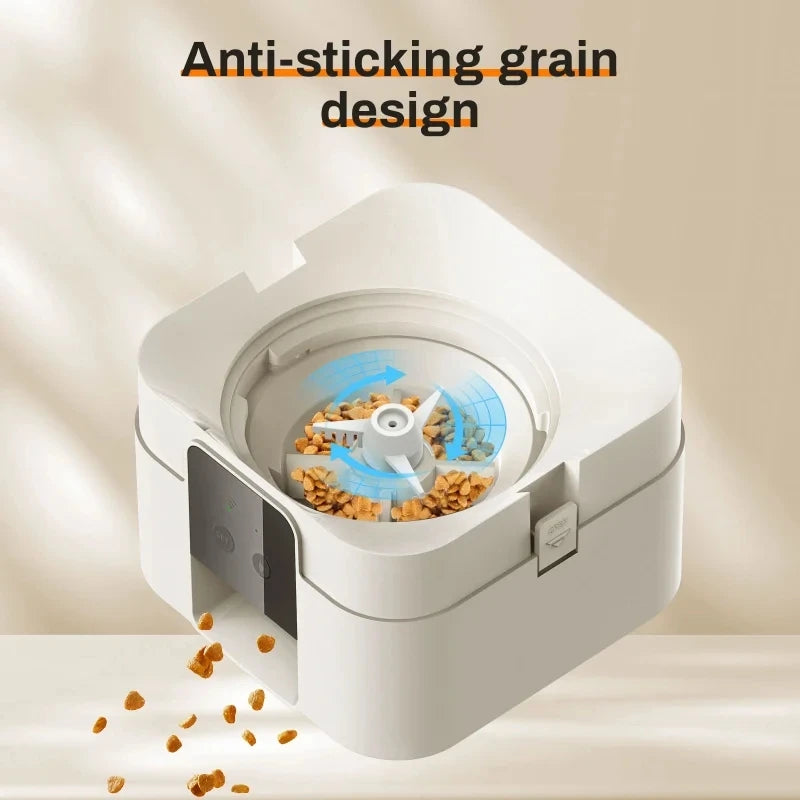 Programmable Timed Dry Food Dispenser for Cats & Small Dogs