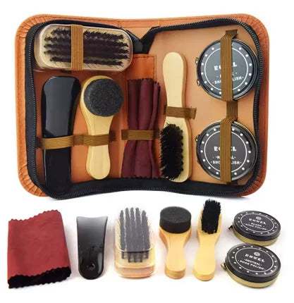 Portable Professional Shoe Care Kit