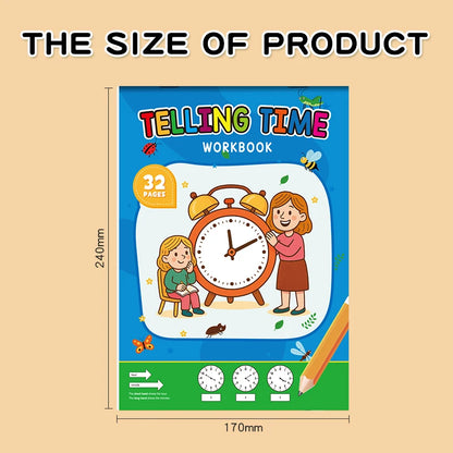Kids Time Concept Practice Workbook
