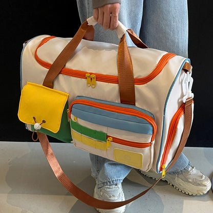 Unisex Nylon Travel Duffle Bag