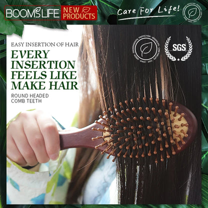 Oak Wood Hair Brush