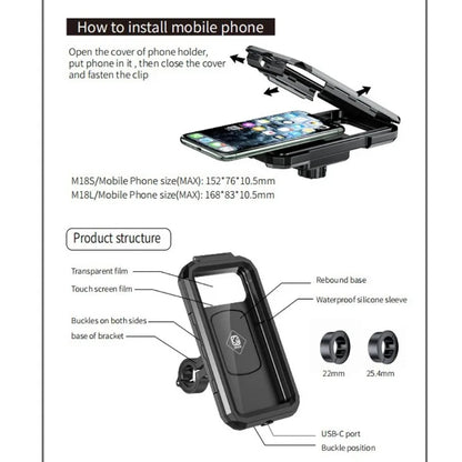 Bike Waterproof Phone Case