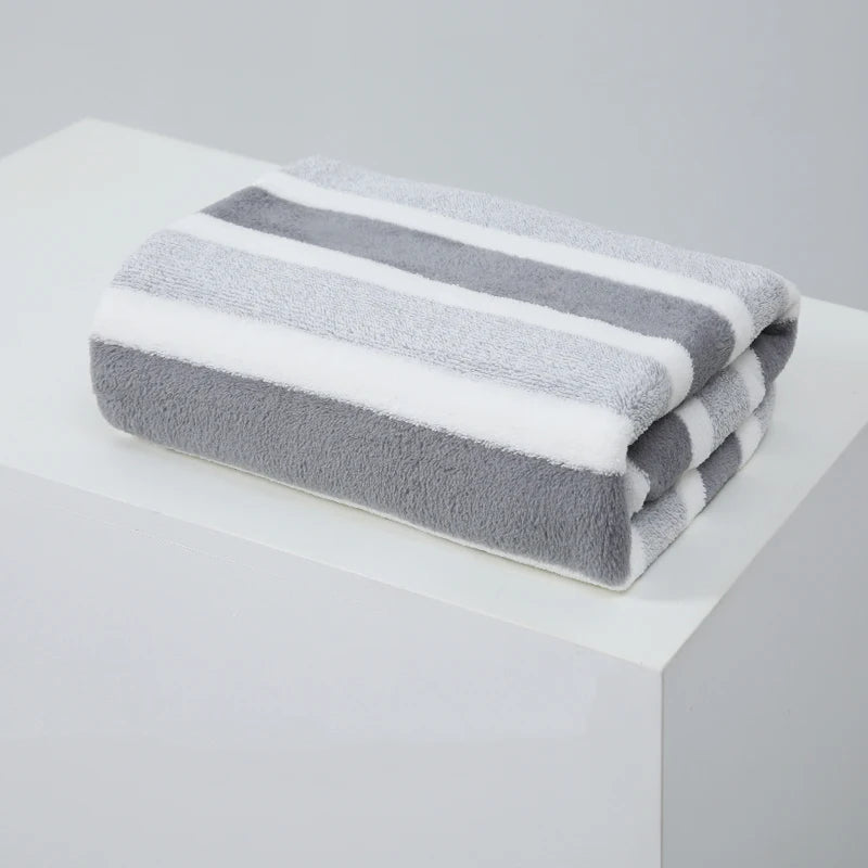 1 Pc Thickened Absorbent Bath Face Towel