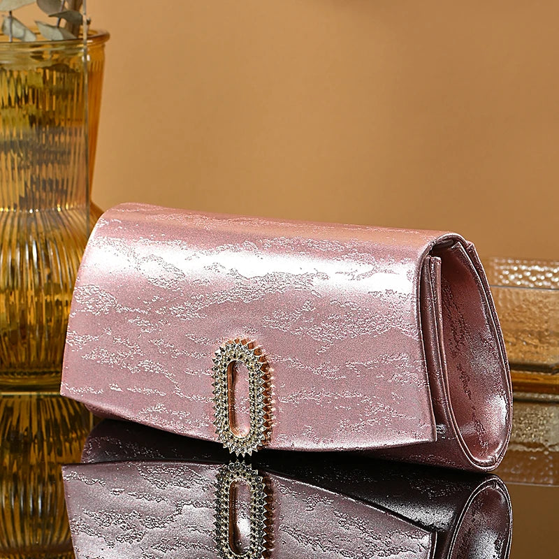 Pink Diamond Evening Clutch
