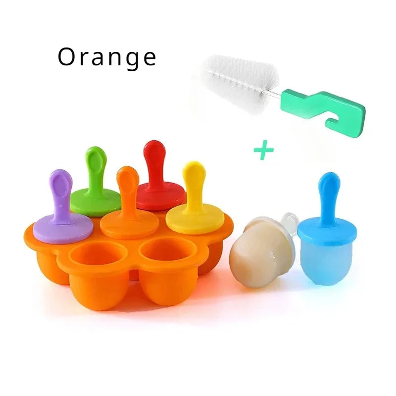 Mini Silicone Popsicle Mould Set