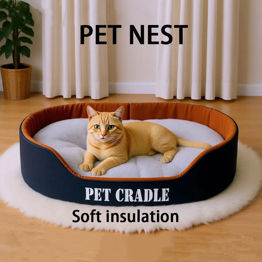 Comfort Plush Pet Nest Bed
