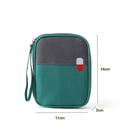 Portable Travel First Aid Organiser Case