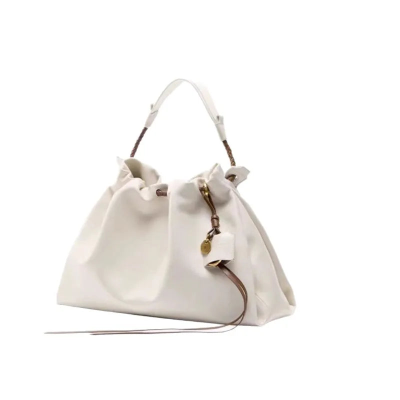 Large Capacity Soft PU Commuter Tote Bag