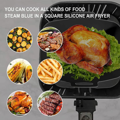 Air Fryer Silicone Liner Basket Set