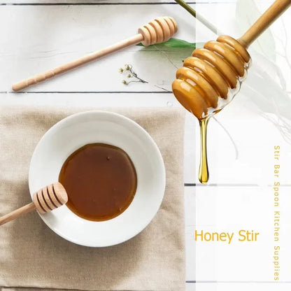 Wooden Honey Dipper Stirring Stick