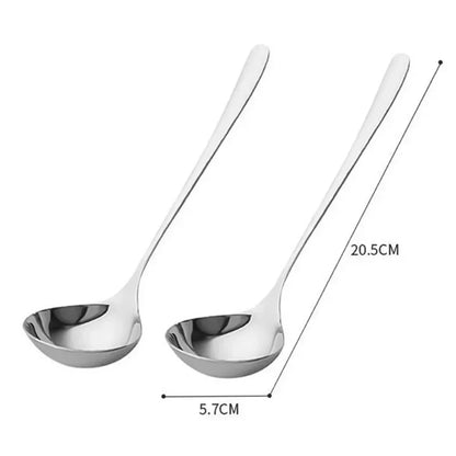 Stainless Steel Long Handle Soup Spoon