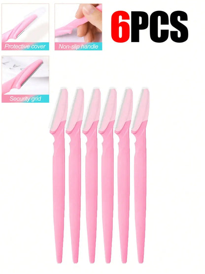 Precision Eyebrow Razor Set with Storage Case