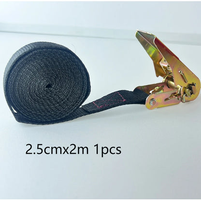 Heavy-Duty Ratchet Cargo Tie Down Strap