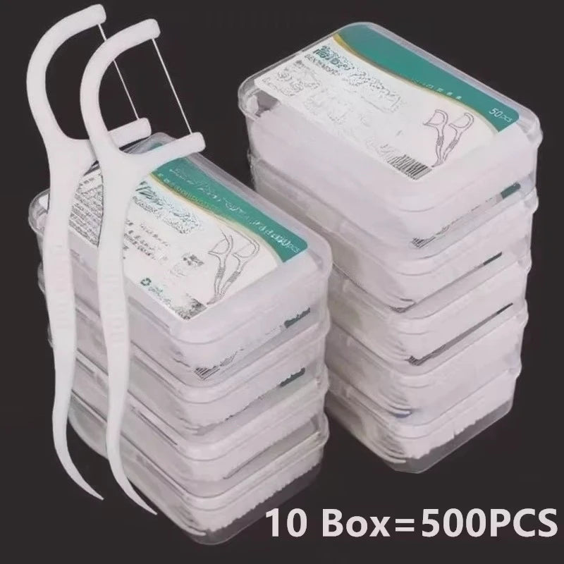 Disposable Dental Floss Sticks
