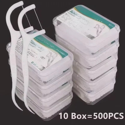 Disposable Dental Floss Sticks
