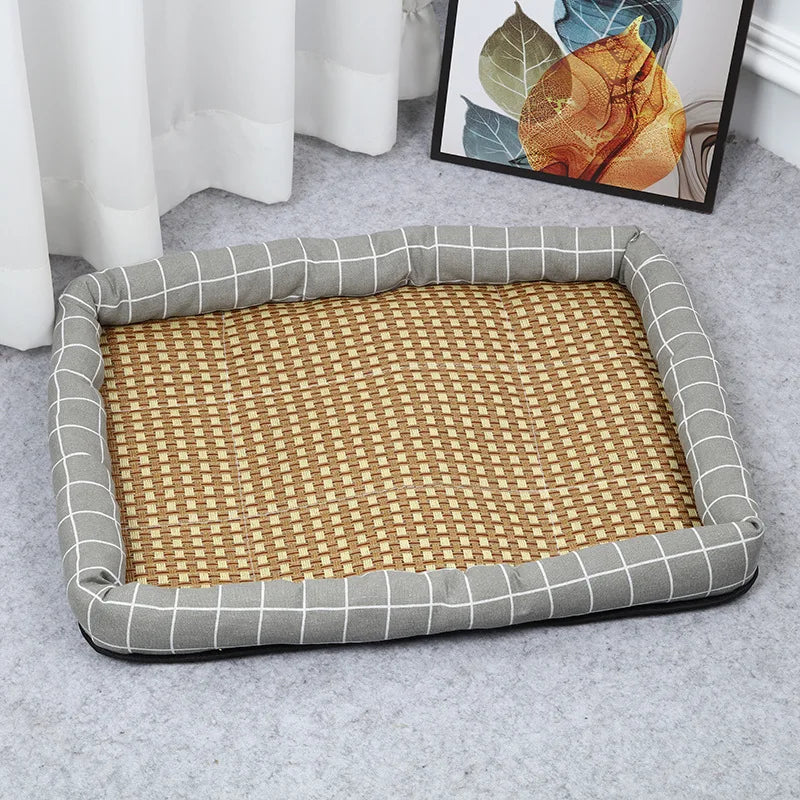 Cooling Rattan Pet Mat