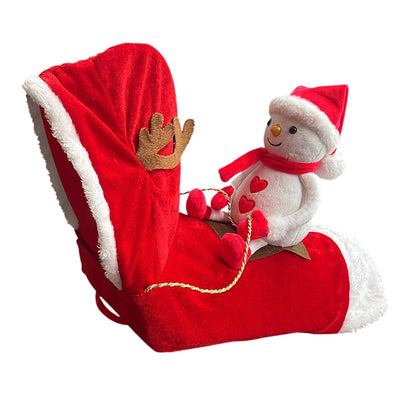 Santa Claus Riding Dog Christmas Costume