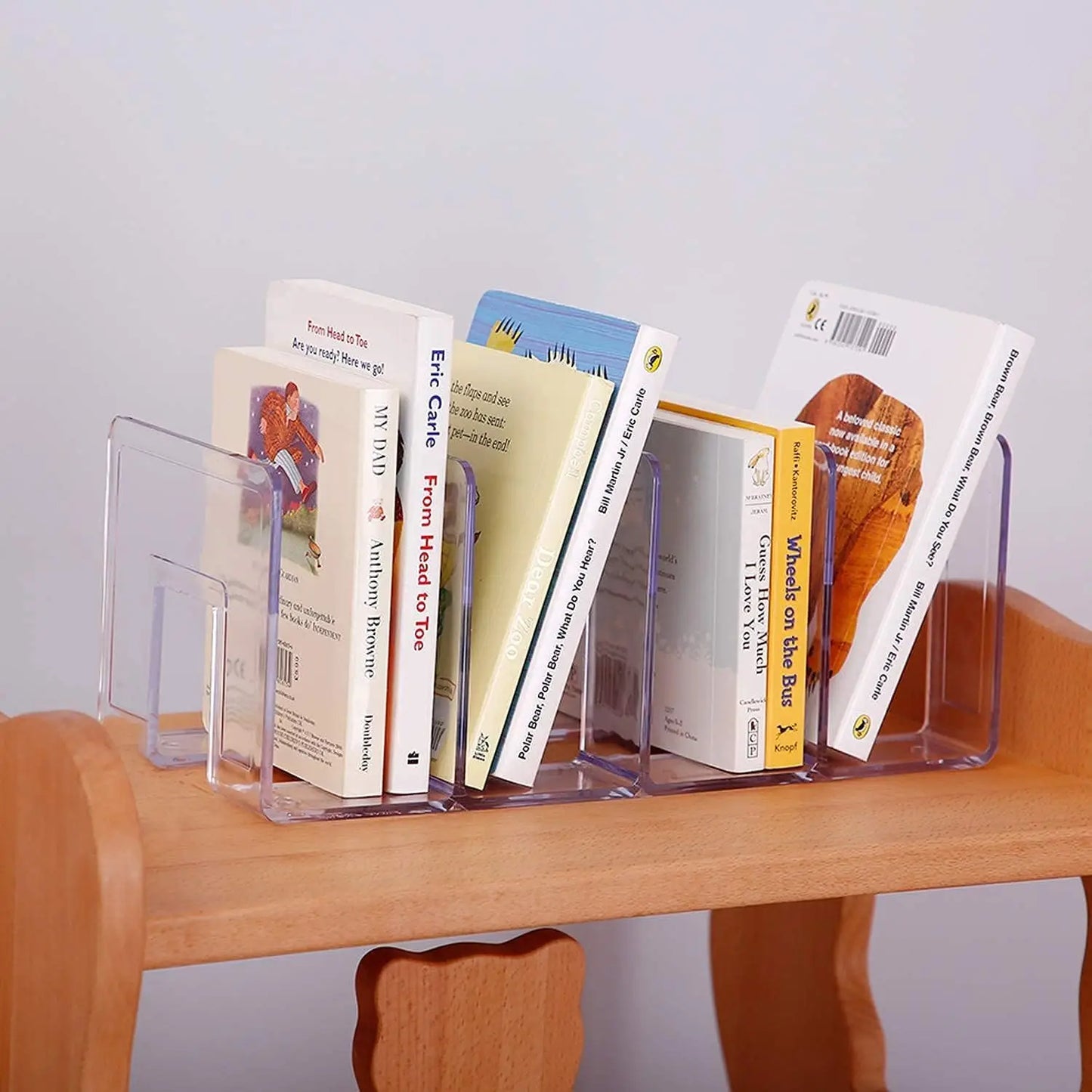 Clear Acrylic File & Handbag Organizer Set