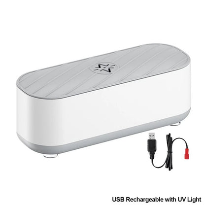 Portable 45kHz Ultrasonic Cleaner for Jewellery, Glasses & Dentures