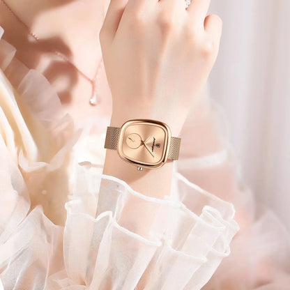 783W Women's Stainless Steel Mesh Quartz Watch