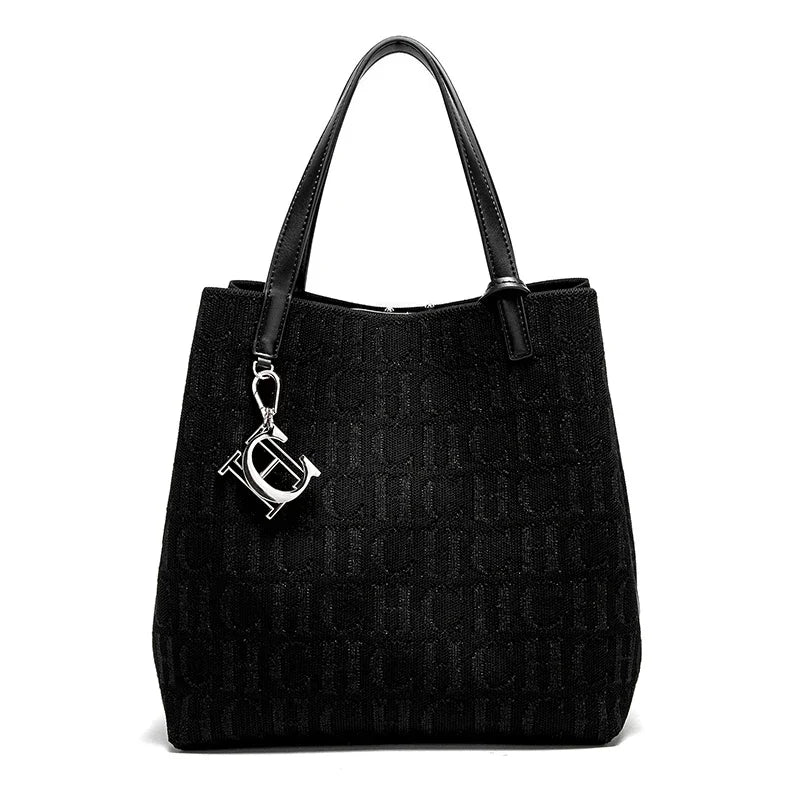 Women’s Casual Canvas Shoulder Tote for Everyday & Commuting
