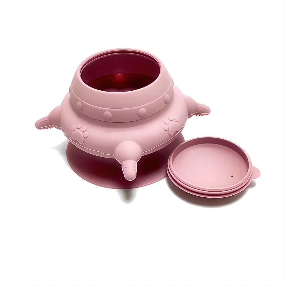 Silicone Pet Nursing Feeder Bowl
