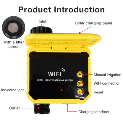 Smart Solar WiFi Irrigation Timer