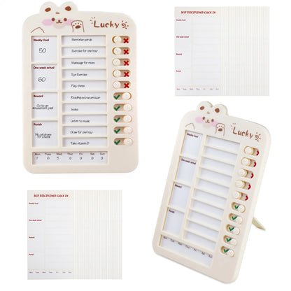 Reusable Kids Chore Chart Checklist Board