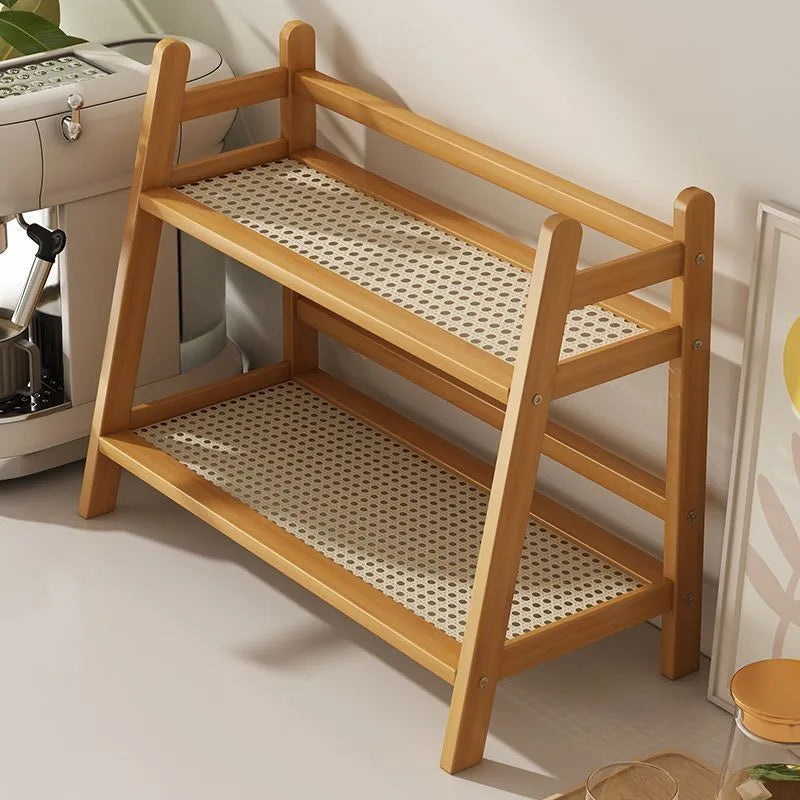 Bamboo Spice Rack Shelf