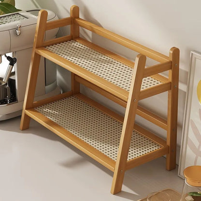 Bamboo Spice Rack Shelf