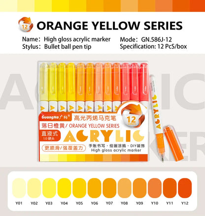 High Gloss Acrylic Paint Markers