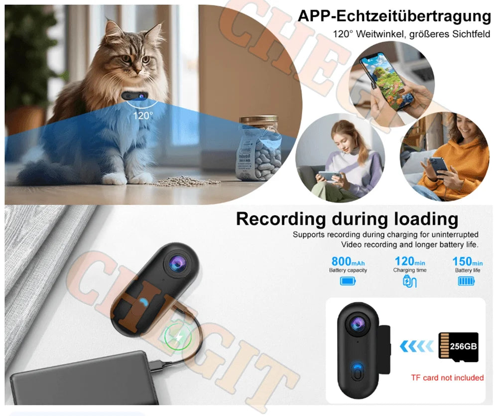 Mini 4K WiFi Action Camera