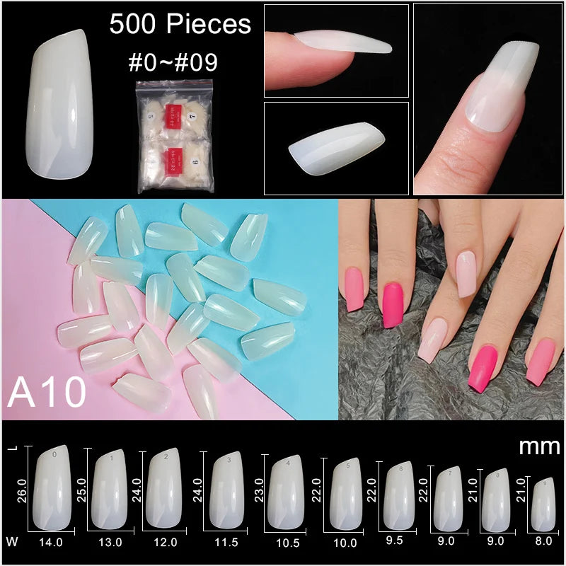 Full Cover False Nail Tips