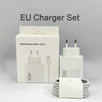 Xiaomi 90W HyperCharge Fast Charger with USB-C Cable