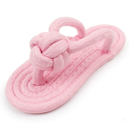Cotton Rope Slipper Dog Chew Toy