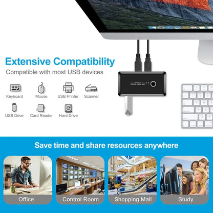 USB 3.0 Sharing Switch for 2 Computers