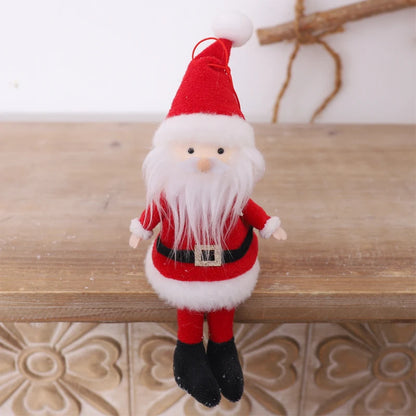 Christmas Elf Doll Hanging Ornament